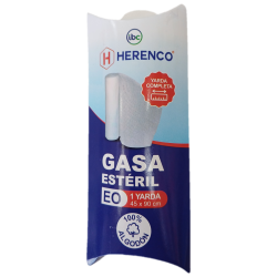 Gasa Esteril 1 EO yarda 45x90cm