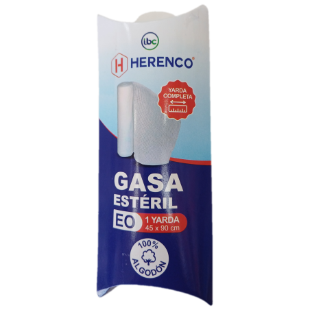Gasa Esteril 1 EO yarda 45x90cm