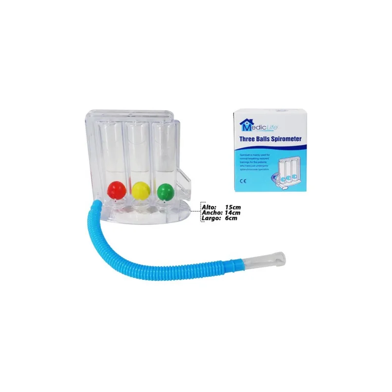 Espirometro Mediclife 3 Bolas