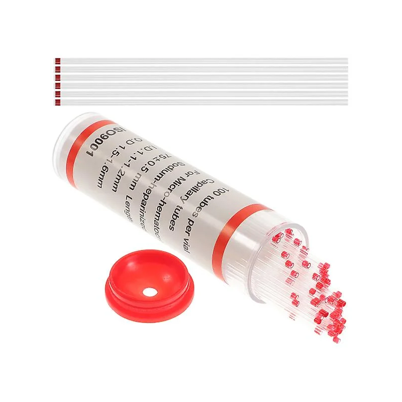 Tubo capilar para hematocrito