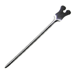 Pinza o sonda acanalada 14cm