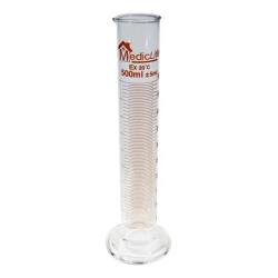 Probeta vidrio 500ml Mediclife