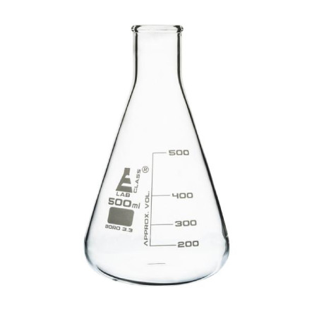 Matraz Erlenmeyer vidrio 250 ml – Laboratorio | Importmed