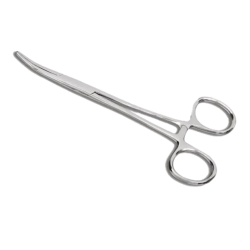Pinza hemostática Kelly curva 14cm