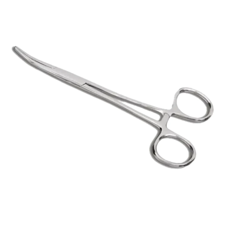 Pinza hemostática Kelly curva 14cm