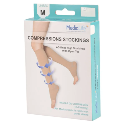 Medias de compresión 15-21 mmhg CS-1003