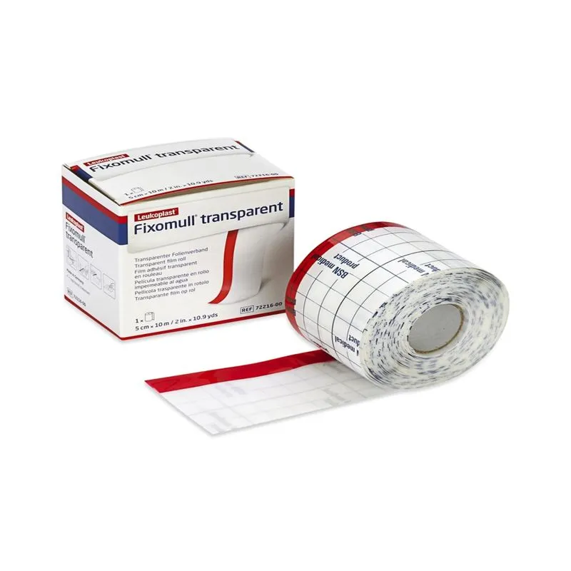 Fixomull Transparent 10x10cm x 10.9yds