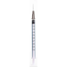 Jeringa 1ml 27G x 1/2