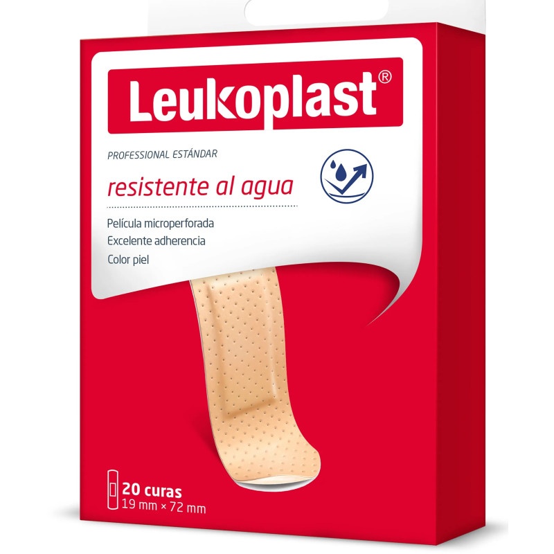 Curas Leukoplast 100uds 19mmx72mm